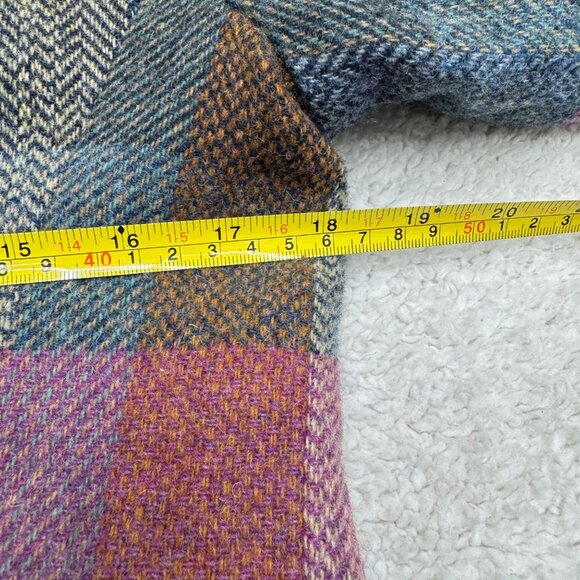 CAbi Women's Wool Blend Plaid Multicolor #927 Happy Blazer, Size 6 - Picture 9 of 9